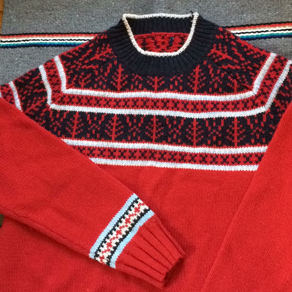 Nautica fairaisle sweater